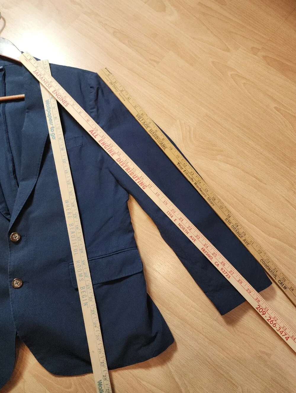 J. Crew Ludlow Baird Mcnutt Unstructured Suit Jacket Blazer Linen Blend Blue 40S